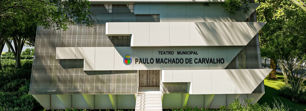 Reforma do Teatro Paulo Machado Avança São Caetano