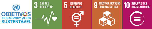 ODS: 3 Saúde e Bem-Estar/5 Igualdade de Gênero/ 9 Indústria, Inovação e Infraestrutura/ 10 Redução de Desigualdades