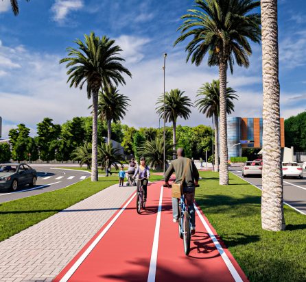Novas Ciclovias, calçadas verdes e acessíveis